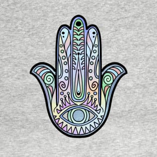 blue hamsa T-Shirt